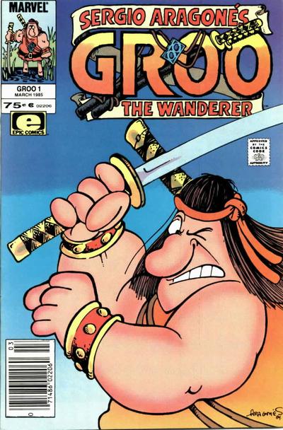 Cover for Sergio Aragonés Groo the Wanderer (Marvel, 1985 series) #1 [Newsstand]
