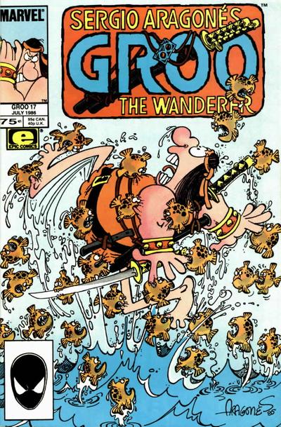 Cover for Sergio Aragonés Groo the Wanderer (Marvel, 1985 series) #17 [Direct]