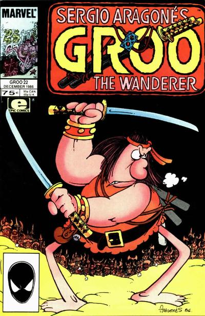 Cover for Sergio Aragonés Groo the Wanderer (Marvel, 1985 series) #22 [Direct]