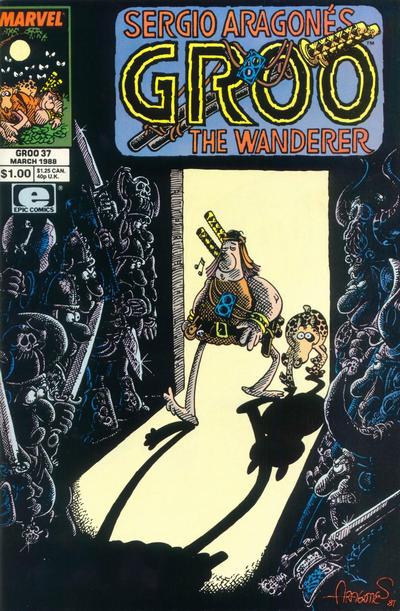 Cover for Sergio Aragonés Groo the Wanderer (Marvel, 1985 series) #37 [Direct]