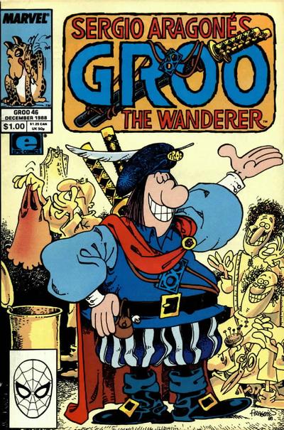 Cover for Sergio Aragonés Groo the Wanderer (Marvel, 1985 series) #46 [Direct]