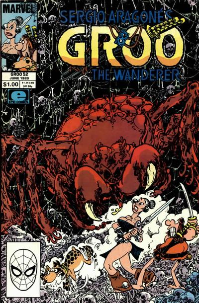 Cover for Sergio Aragonés Groo the Wanderer (Marvel, 1985 series) #52 [Direct]