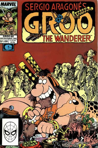 Cover for Sergio Aragonés Groo the Wanderer (Marvel, 1985 series) #60 [Direct]