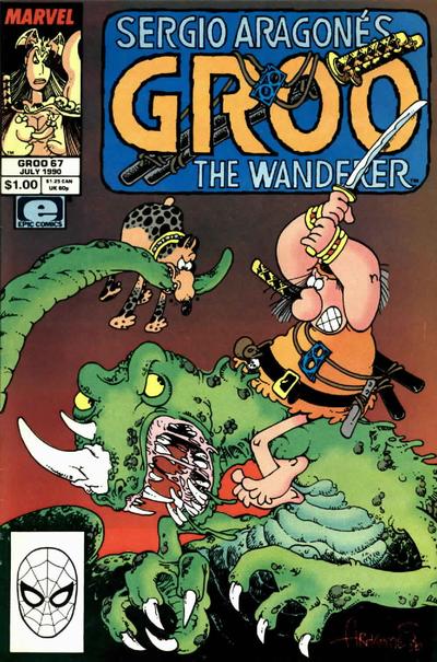 Cover for Sergio Aragonés Groo the Wanderer (Marvel, 1985 series) #67 [Direct]