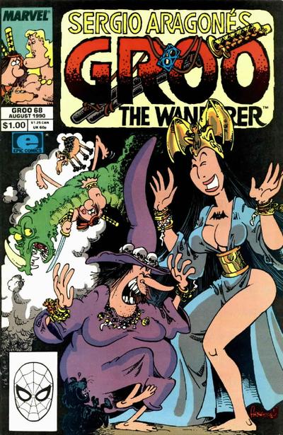Cover for Sergio Aragonés Groo the Wanderer (Marvel, 1985 series) #68 [Direct]