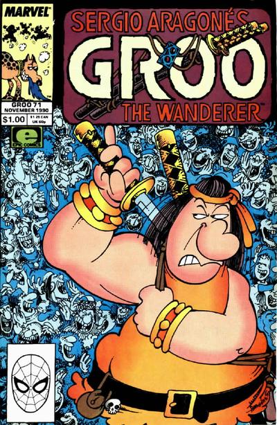 Cover for Sergio Aragonés Groo the Wanderer (Marvel, 1985 series) #71 [Direct]