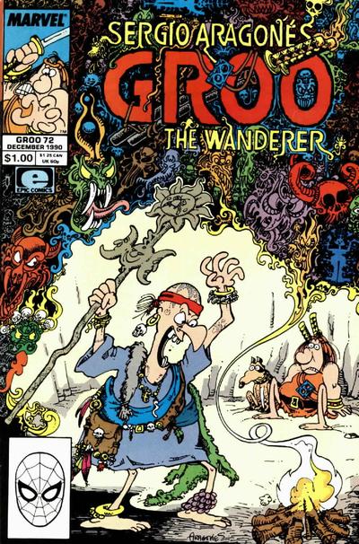 Cover for Sergio Aragonés Groo the Wanderer (Marvel, 1985 series) #72 [Direct]