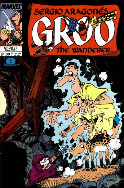 Cover for Sergio Aragonés Groo the Wanderer (Marvel, 1985 series) #77 [Direct]