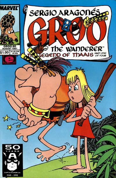 Cover for Sergio Aragonés Groo the Wanderer (Marvel, 1985 series) #80 [Direct]