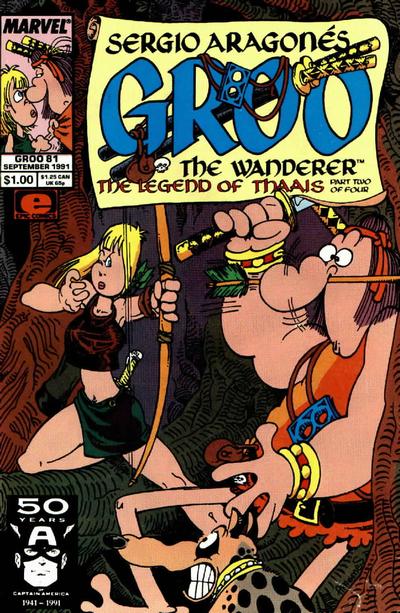 Cover for Sergio Aragonés Groo the Wanderer (Marvel, 1985 series) #81 [Direct]