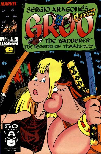 Cover for Sergio Aragonés Groo the Wanderer (Marvel, 1985 series) #82 [Direct]