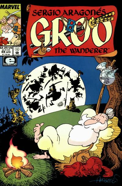Cover for Sergio Aragonés Groo the Wanderer (Marvel, 1985 series) #88 [Direct]