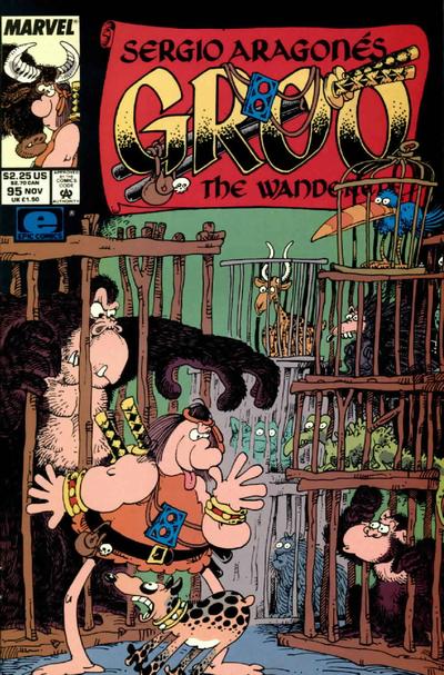 Cover for Sergio Aragonés Groo the Wanderer (Marvel, 1985 series) #95