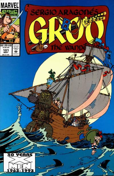 Cover for Sergio Aragonés Groo the Wanderer (Marvel, 1985 series) #101
