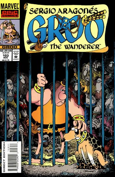 Cover for Sergio Aragonés Groo the Wanderer (Marvel, 1985 series) #103