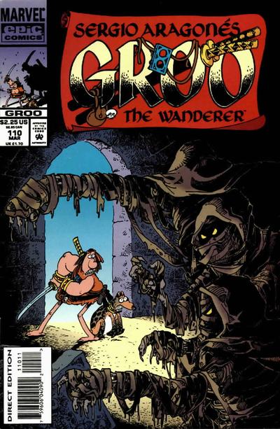 Cover for Sergio Aragonés Groo the Wanderer (Marvel, 1985 series) #110