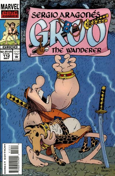 Cover for Sergio Aragonés Groo the Wanderer (Marvel, 1985 series) #112