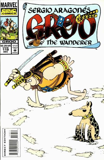 Cover for Sergio Aragonés Groo the Wanderer (Marvel, 1985 series) #119