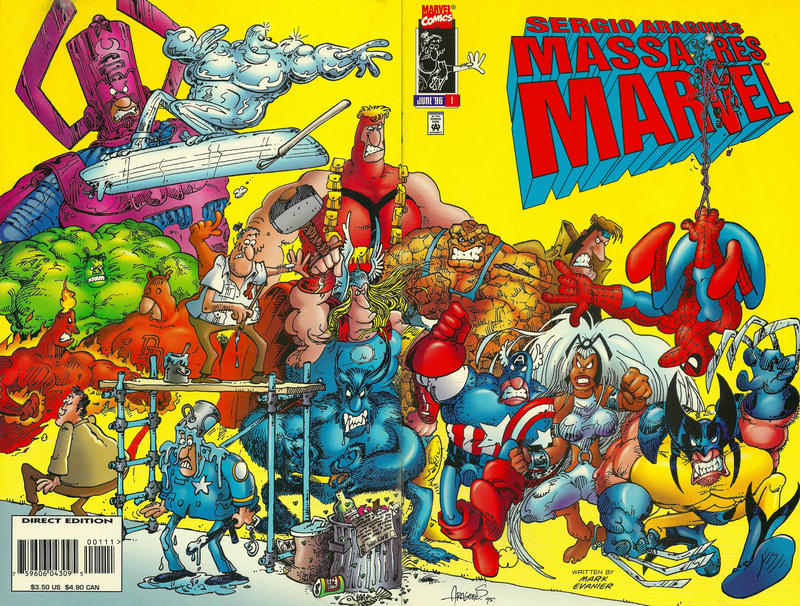 Cover for Sergio Aragonés Massacres Marvel (Marvel, 1996 series) #1