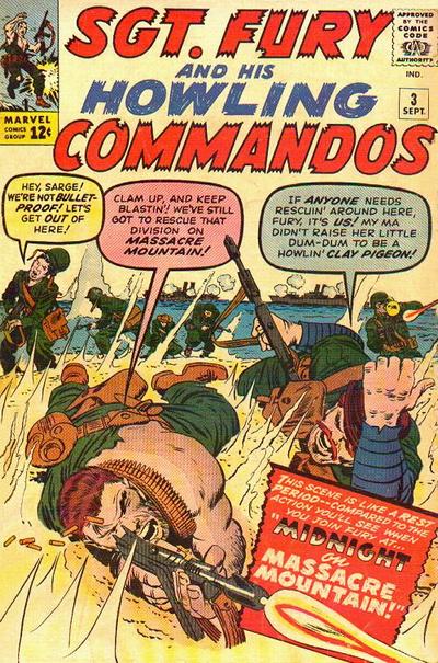 Cover for Sgt. Fury (Marvel, 1963 series) #3