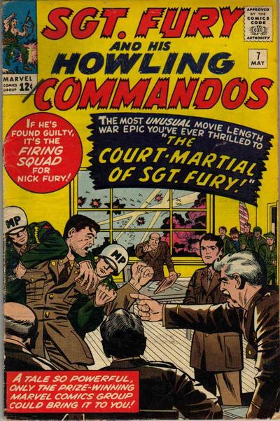 Cover for Sgt. Fury (Marvel, 1963 series) #7