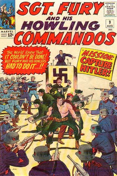 Cover for Sgt. Fury (Marvel, 1963 series) #9