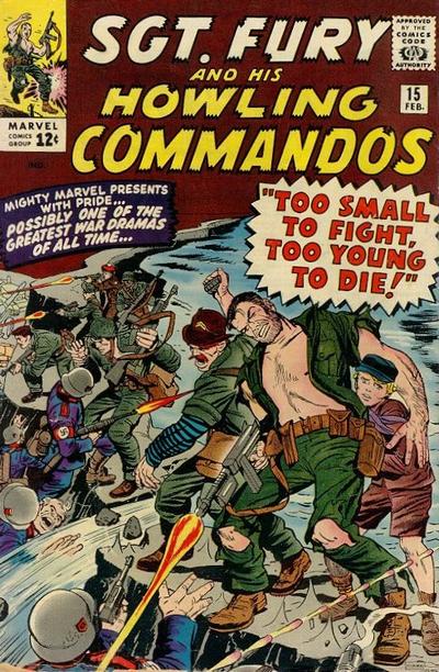 Cover for Sgt. Fury (Marvel, 1963 series) #15
