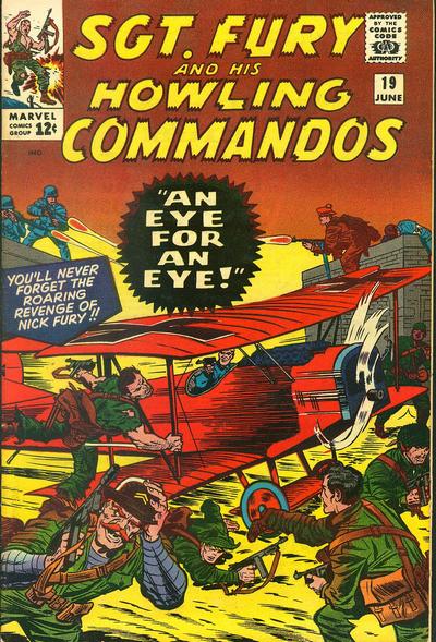 Cover for Sgt. Fury (Marvel, 1963 series) #19