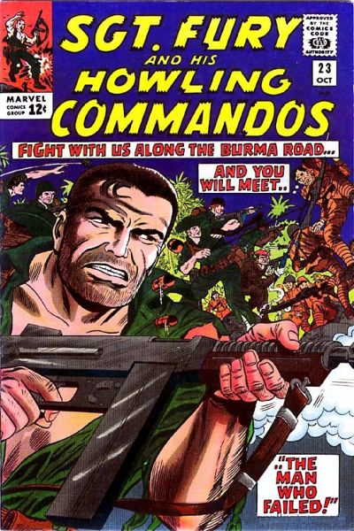 Cover for Sgt. Fury (Marvel, 1963 series) #23