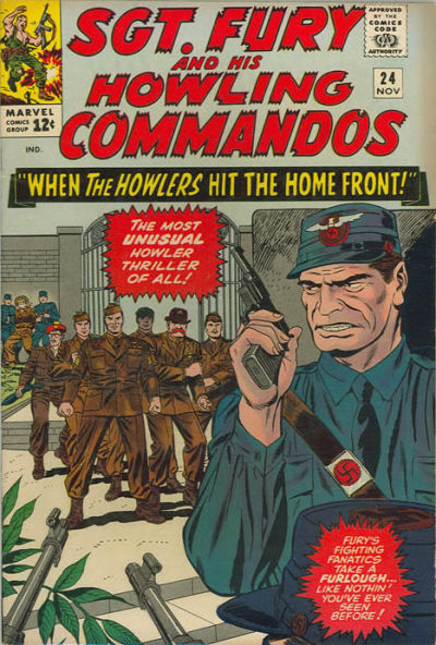 Cover for Sgt. Fury (Marvel, 1963 series) #24