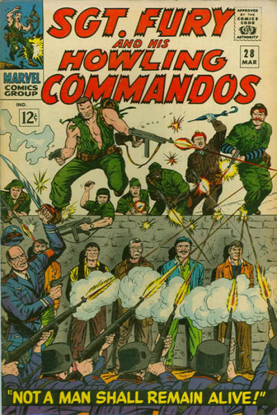 Cover for Sgt. Fury (Marvel, 1963 series) #28