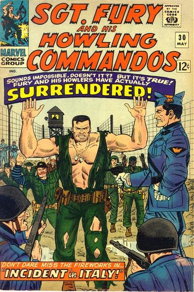 Cover for Sgt. Fury (Marvel, 1963 series) #30