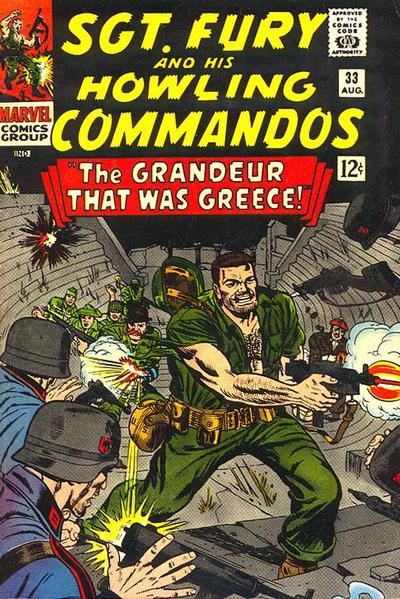 Cover for Sgt. Fury (Marvel, 1963 series) #33