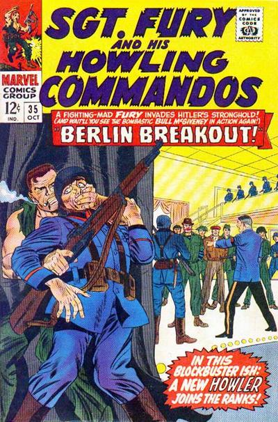 Cover for Sgt. Fury (Marvel, 1963 series) #35