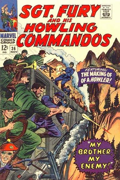 Cover for Sgt. Fury (Marvel, 1963 series) #36