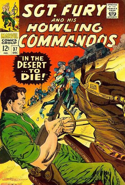 Cover for Sgt. Fury (Marvel, 1963 series) #37