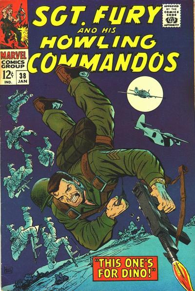 Cover for Sgt. Fury (Marvel, 1963 series) #38
