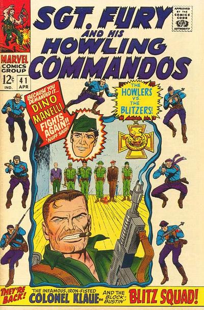 Cover for Sgt. Fury (Marvel, 1963 series) #41