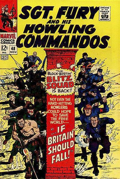 Cover for Sgt. Fury (Marvel, 1963 series) #48