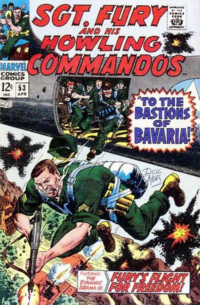 Cover for Sgt. Fury (Marvel, 1963 series) #53