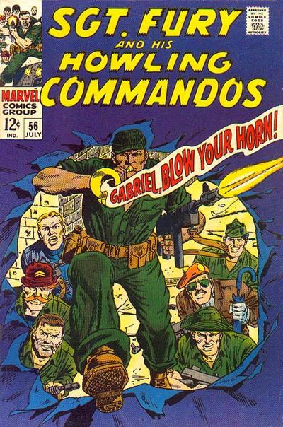Cover for Sgt. Fury (Marvel, 1963 series) #56
