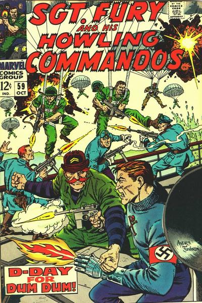 Cover for Sgt. Fury (Marvel, 1963 series) #59