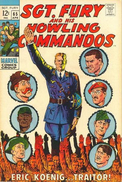 Cover for Sgt. Fury (Marvel, 1963 series) #65