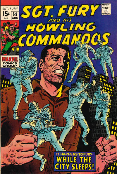 Cover for Sgt. Fury (Marvel, 1963 series) #69