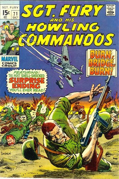 Cover for Sgt. Fury (Marvel, 1963 series) #71