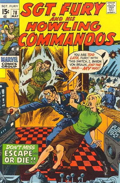 Cover for Sgt. Fury (Marvel, 1963 series) #78