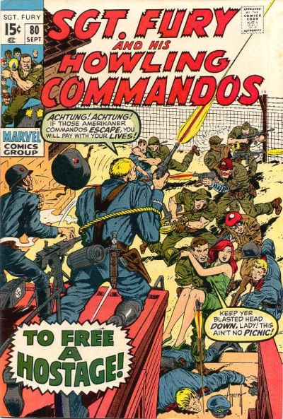 Cover for Sgt. Fury (Marvel, 1963 series) #80