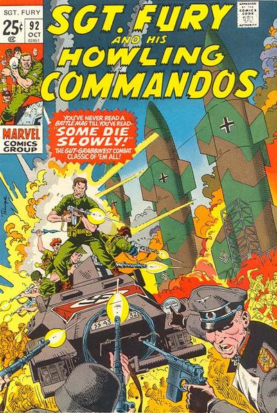 Cover for Sgt. Fury (Marvel, 1963 series) #92