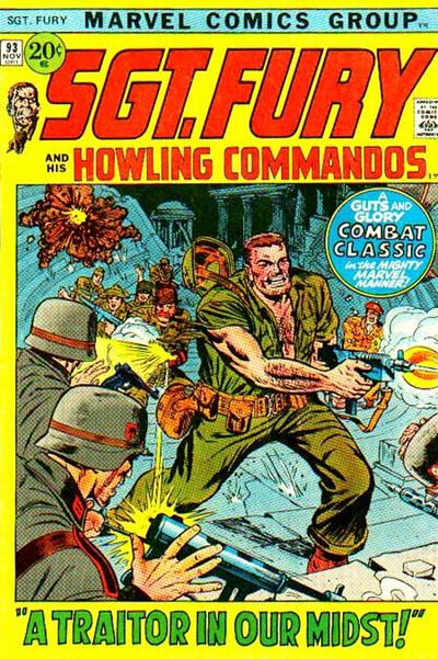 Cover for Sgt. Fury (Marvel, 1963 series) #93