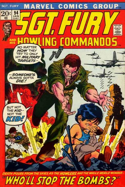 Cover for Sgt. Fury (Marvel, 1963 series) #94